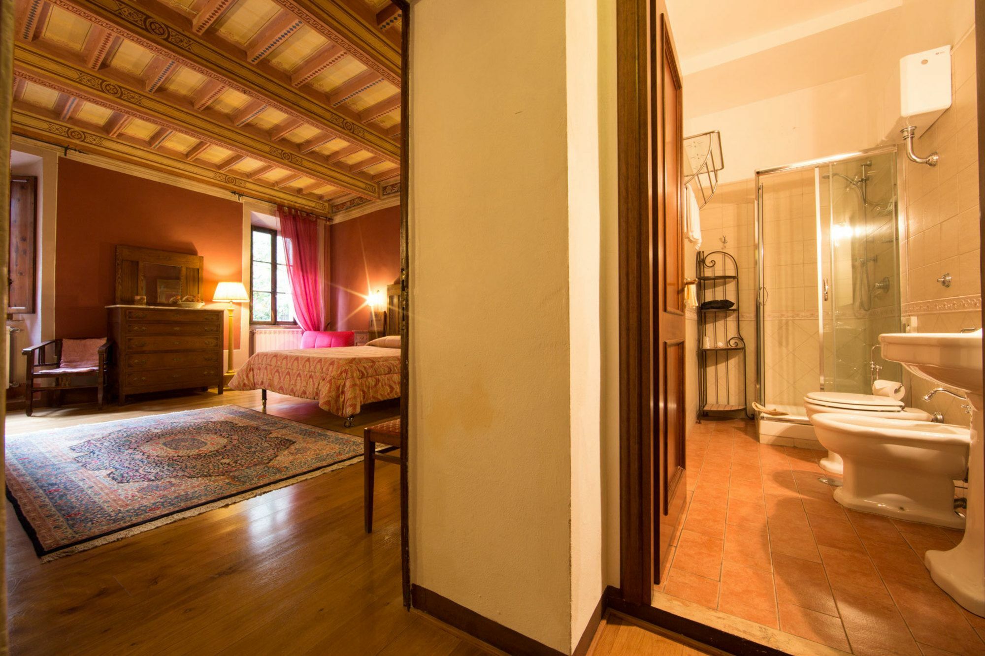 Palazzina Cesira Bed & Breakfast Монталчино Екстериор снимка